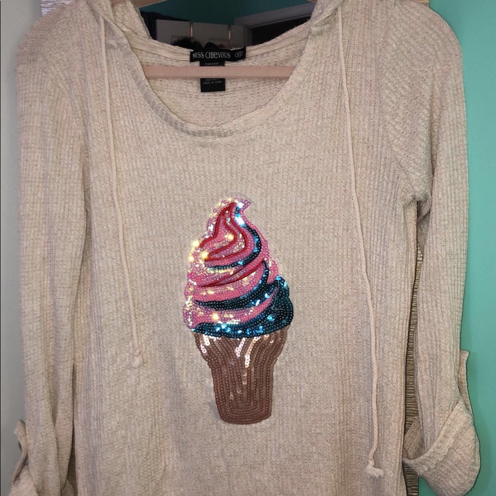 XS Juniors from Macy’s lightweight long shirt